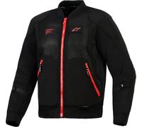 Alpinestars Flight Air Motorcycle Textile Jacket, black-red, size S for Men