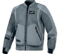 Alpinestars Flight Air Motorcycle Textile Jacket, grey-blue, size M for Men