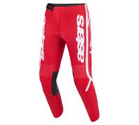 Alpinestars Fluid Apex Motocross Pants, white-red, size 32 for Men