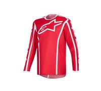 ALPINESTARS Fluid Apex Jersey RED/WHITE 2025 Model