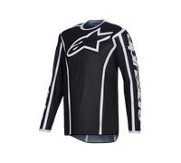 Alpinestars Fluid Apex Motocross Jersey, black-grey, size XL for Men