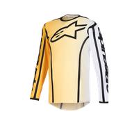 Alpinestars Fluid Apex Motocross Jersey, black-yellow, size M for Men