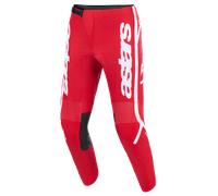 Alpinestars Fluid Apex Motocross Pants, white-red, size 32 for Men