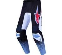 Alpinestars Fluid Drag Motocross Pants, black/white/red/blue, size 32