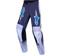 Alpinestars Fluid Drag Youth Motocross Pants, black/grey/blue, size 26