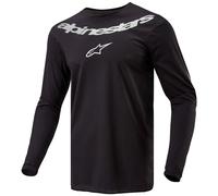 Alpinestars Fluid Graphite Long Sleeve Jersey Black XL Men