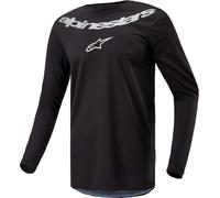 Alpinestars Fluid Graphite Motocross Jersey, black, size M for Men