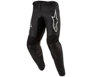 Alpinestars Fluid Graphite MX Trousers Black/Silver28 Black,Silver