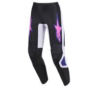 Alpinestars Fluid Grid Motocross Pants, black-grey-purple, size 30 for Men