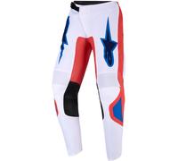 Alpinestars Fluid Grid Kids Motocross Pants, orange/blue, size 28