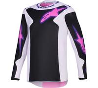 Alpinestars Fluid Grid Motocross Jersey, black-grey, size XL for Men