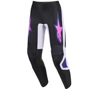 Alpinestars Fluid Grid Motocross Pants, black-grey-purple, size 38 for Men