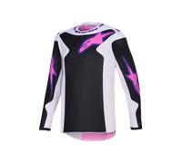 Alpinestars Fluid Grid MX Jersey Black/Grey/PurpleXXL Black,Grey,Purple