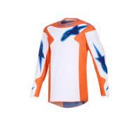 Alpinestars Fluid Grid Motocross Jersey, blue-orange, size L for Men