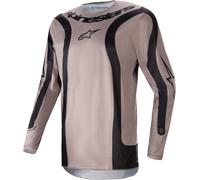 Alpinestars Fluid Lurv Motocross Jersey, black-brown, size S for Men