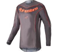 Alpinestars Fluid Lurv Motocross Jersey, grey-red, size S for Men