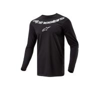Alpinestars Fluid MX Jersey Black/SilverXXL Black,Silver