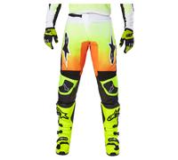 Alpinestars Fluid Wurx Motocross Pants, black-yellow, size 32