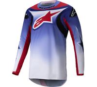 Alpinestars Fluid Wurx Motocross Jersey, red-purple, size 2XL for Men