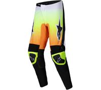 Alpinestars Fluid Wurx Motocross Pants, black-yellow, size 30 for Men