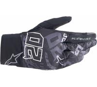 Alpinestars FQ20 Reef Motorcycle Gloves, black/grey, size 3XL