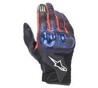 Alpinestars FQ20 SMX-1 Air V2 Monster Motorcycle Gloves, black/blue/red, size 3XL