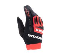 Alpinestars Honda Full Bore Motocross Gloves, black-red, size XL for Men