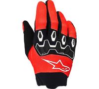 Alpinestars Full Bore V2 Youth Motocross Gloves, black/red, size M