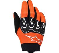 Alpinestars Full Bore V2 Youth Motocross Gloves, black-white-orange, size S