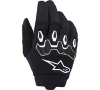 Alpinestars Motocross Gloves Full Bore V2 - Black/White - Youth Size S