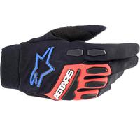 Alpinestars Full Bore XT Motocross Gloves, black-red-blue, size L