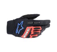 Alpinestars Full Bore Xt Gloves Black Bright Red Blue Size 2XL