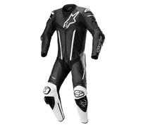 Alpinestars Fusion Leather Suit 1 Pc Black White