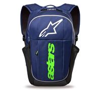 Alpinestars GFX Boss Motorcycle Motorbike Backpack Navy/Green