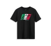 Alpinestars Global CSF Tee - Short Sleeve Black Green Wht Red