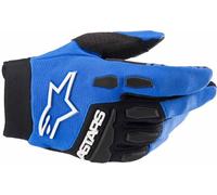 Alpinestars Full Bore Youth Motocross Gloves, black-blue, size L