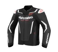 Alpinestars GP Force Airflow v2 Motorcycle Leather Jacket CE Approved Black Red