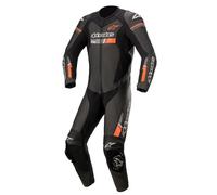 Alpinestars GP Force Chaser One Piece Motorcycle Leather Suit, black-red, size 56