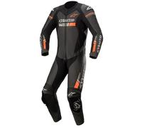 Alpinestars GP Force Chaser One Piece Motorcycle Leather Suit, black-red, size 50