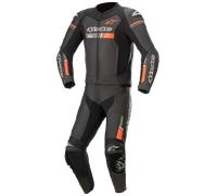 Alpinestars GP Force Chaser Leather Suit 2pc Black/Red/Fluo58 Black,Red,Fluo