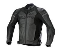 Alpinestars GP Force Sport Leather Jacket - Black / Black