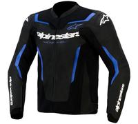 Alpinestars GP Force V2 Air Motorcycle Leather Jacket, black/blue, size 54