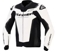 Alpinestars Gp Force V2 Leather Jacket White 54 Men