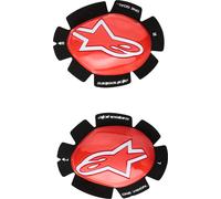 Alpinestars GP Plus Knee Sliders, white-red for Men
