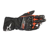 Alpinestars GP Plus R V2 Motorcycle Motorbike Gloves Black Red Fluo