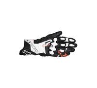 Alpinestars Gp Plus R V3 Leather Gloves L, Black/White/Fluo Red