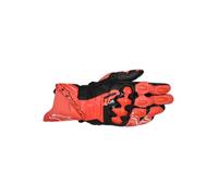 Alpinestars Gp Plus R V3 Leather Gloves M, Light Red/Fluorescent Red/Black
