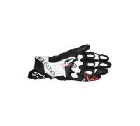 Alpinestars Gp Plus R V3 Motorcycle Gloves, black-white-red, size M for Men