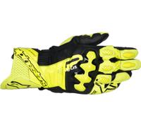 Alpinestars GP Plus R V3 Motorcycle Motorbike Gloves Yellow Fluo Black