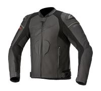 Alpinestars GP Plus R V3 Rideknit Leather Motorcycle Motorbike Jacket Black